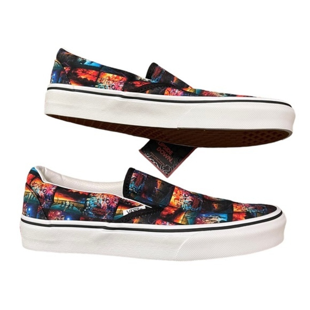 NWT Stranger Things Vans‎ Customs Sz 6.5 Men’s/ 8 Women’s - Picture 3 of 9